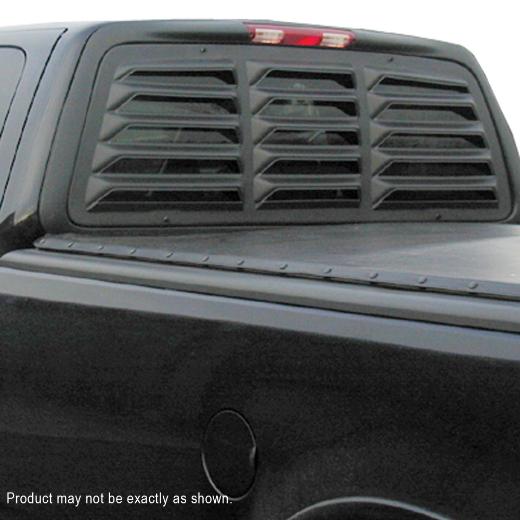 Classic-Style ABS Solid Rear Window Louvers 97-11 Dodge Dakota - Click Image to Close